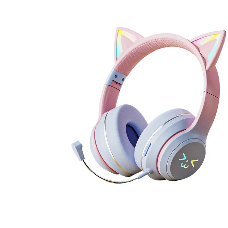 Cat Ear Bluetooth Headset Led - Cat Ear Wireless Bluetooth Headphones LED