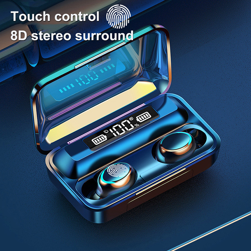 Tws Earbuds Bluetooth 5.3 - 2024 NEW F9-5c TWS Bluetooth Earphones