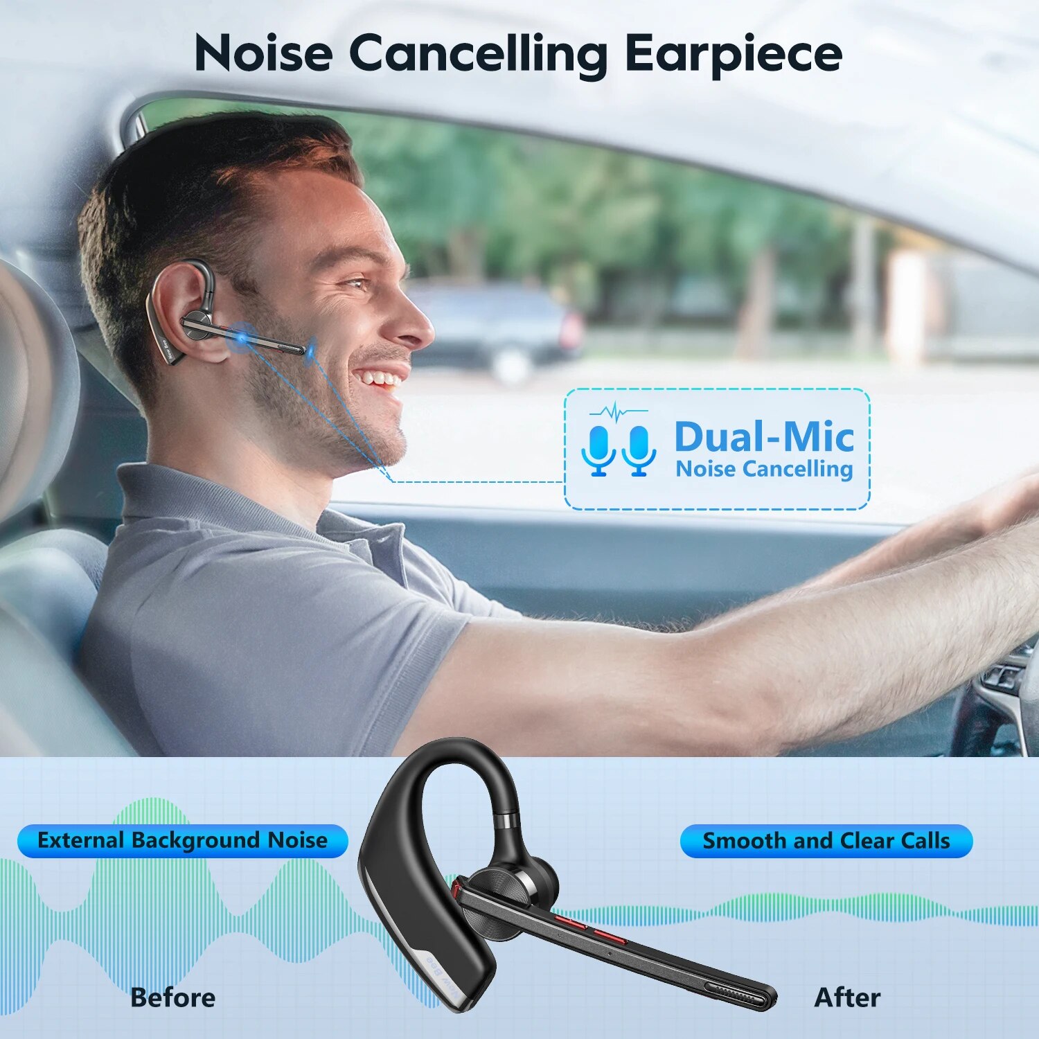 New Bee M51 Bluetooth 5.2 Wire - đánh giá và giá Open Ear Air Conduction Headphones