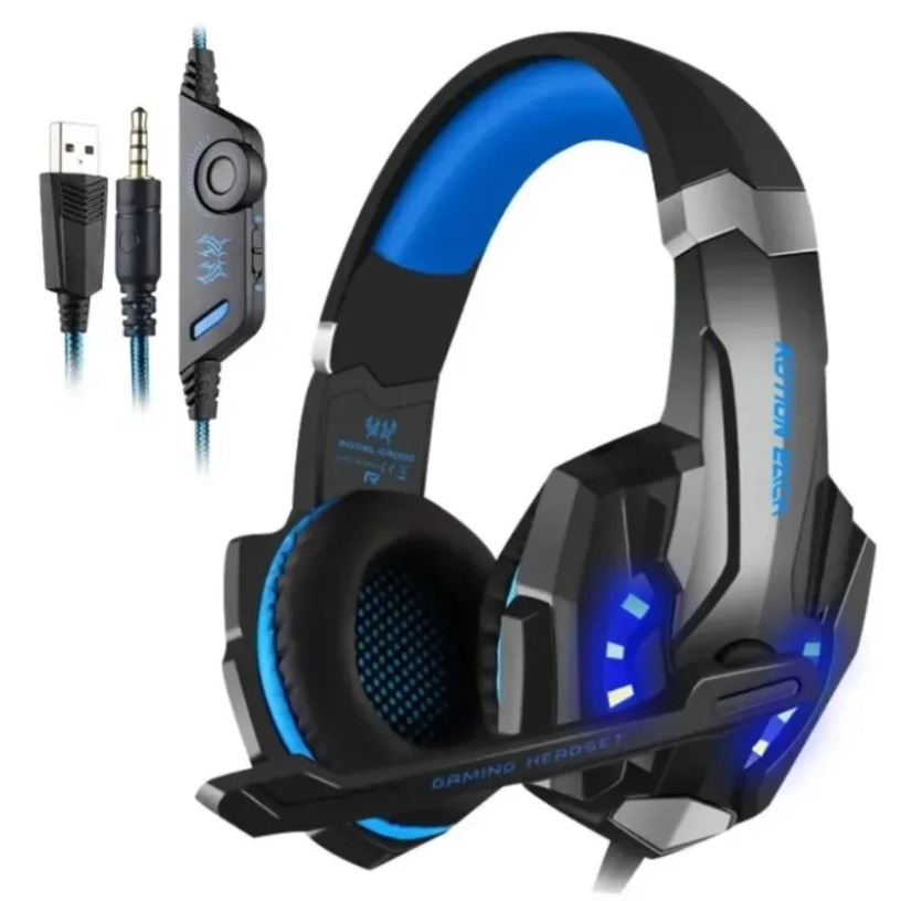 3D Surround Gaming Headset RGB - đánh giá và giá Gaming Headset With Mic Rgb