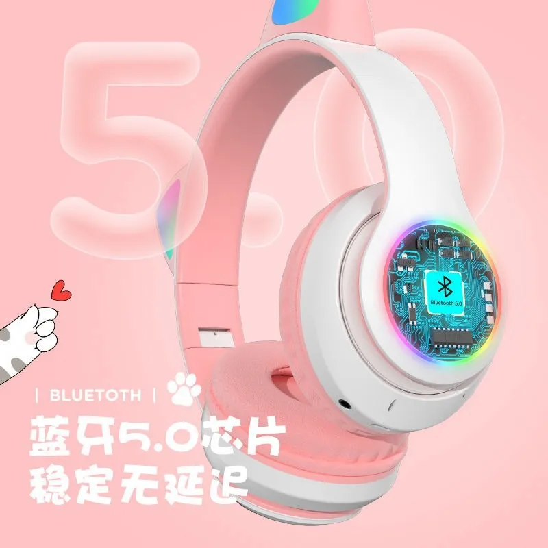 Cat Ear Bluetooth Headphones W - đánh giá và giá Cat Ear Bluetooth Headset Led