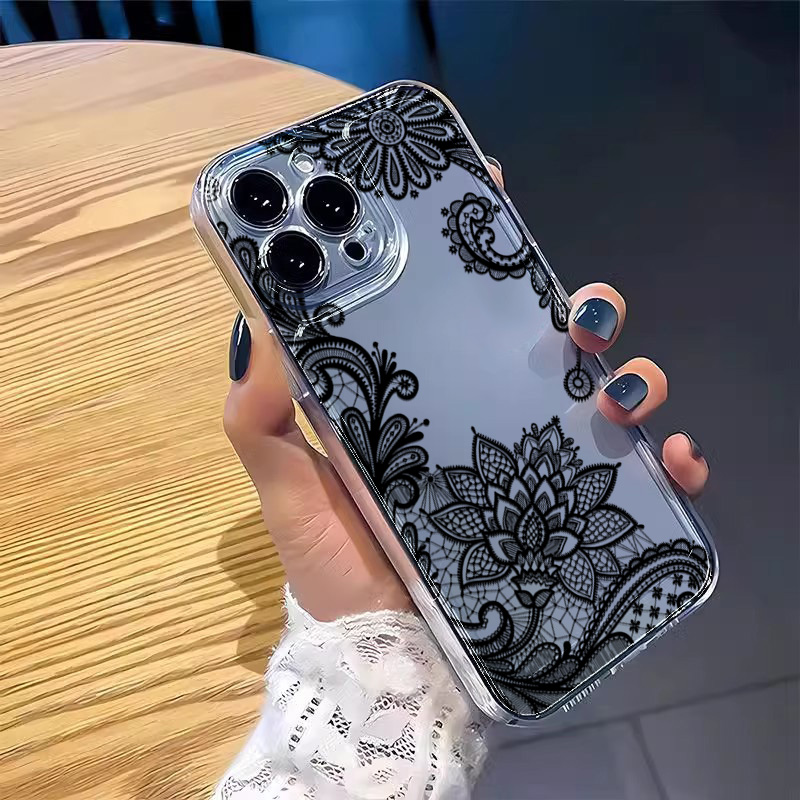 Trendy Black Lace Flower Patte - đánh giá và giá Tablets