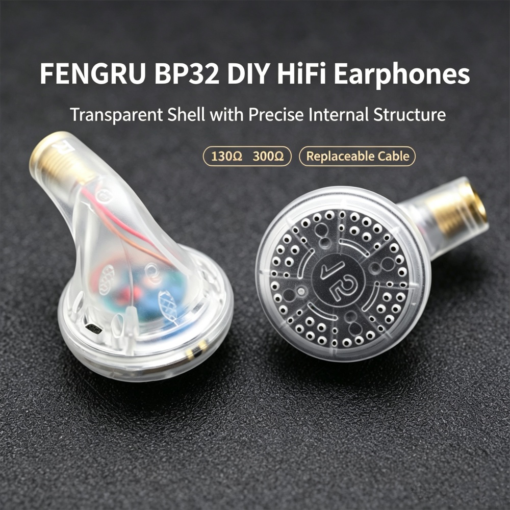 FENGRU BP32 Diy 130 ohm Beryll - đánh giá và giá Planar Magnetic Iem Earphones