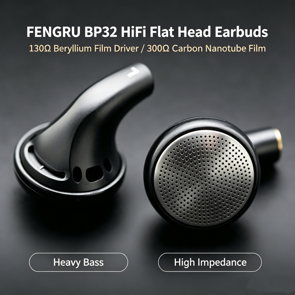 FENGRU BP32 Diy 130 ohm Beryll - đánh giá và giá Planar Magnetic Iem Earphones