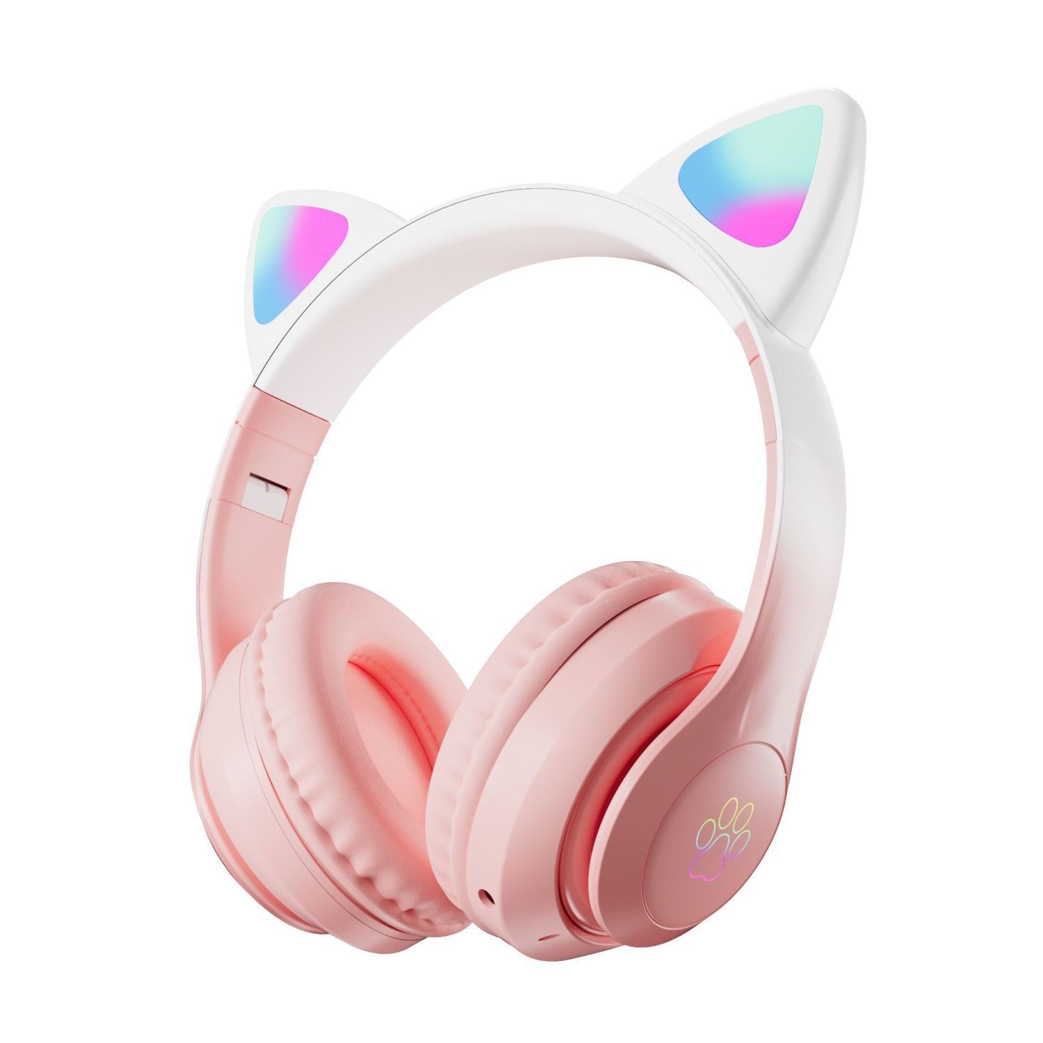 Over-Ear Cat Ear LED Breathing - đánh giá và giá Anc Wireless Over Ear Headphones