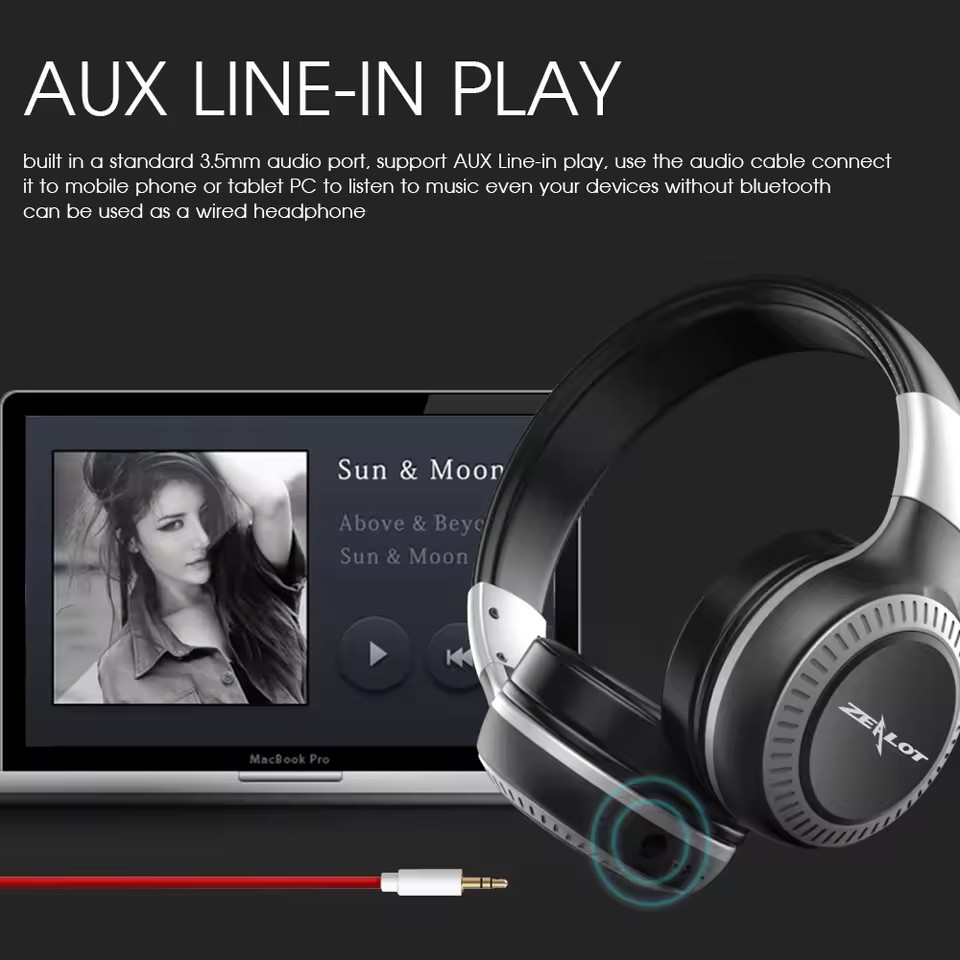 ZEALOT B19 Bluetooth Headphone - đánh giá và giá Anc Wireless Over Ear Headphones