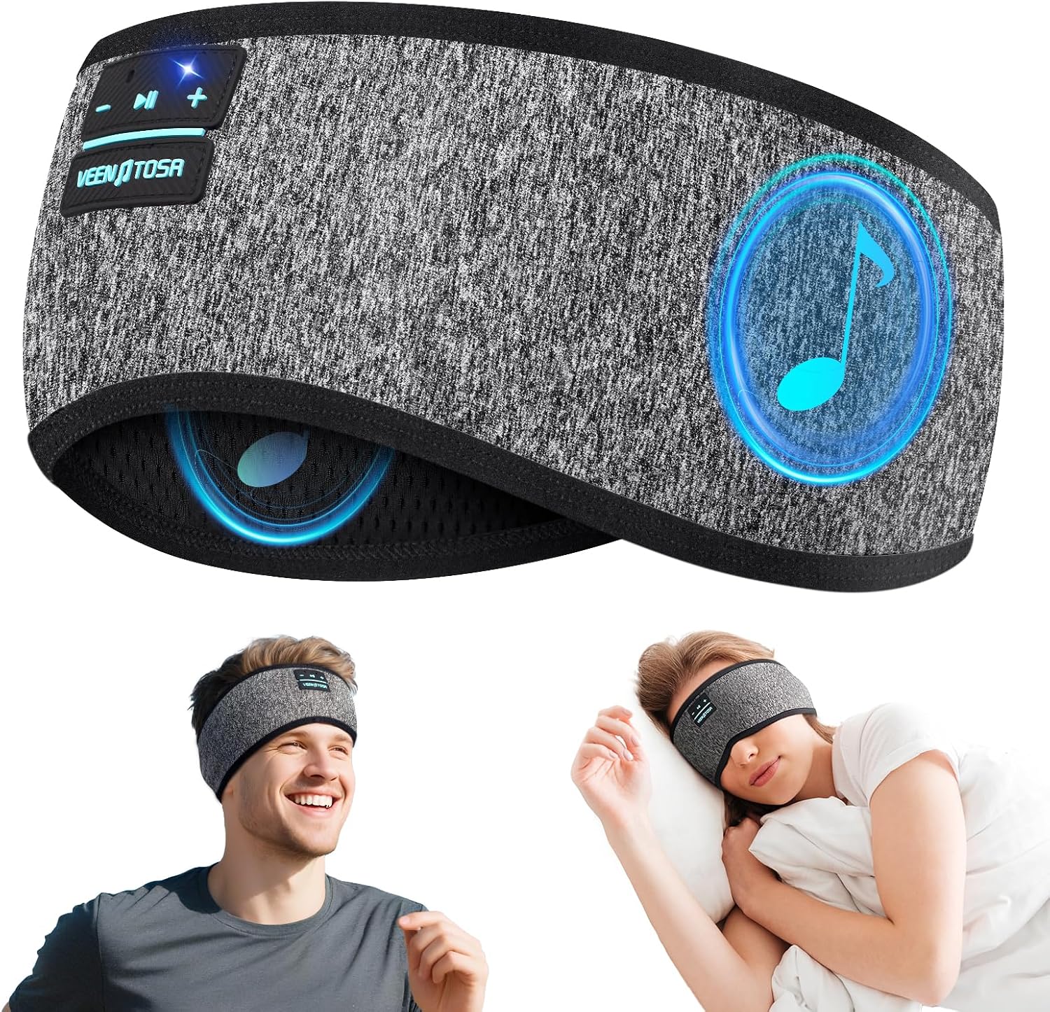 Bluetooth Earphones Sports Sid - đánh giá và giá Sleep Mask Headphones Bluetooth